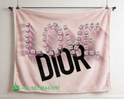 Dior Throw Blankets